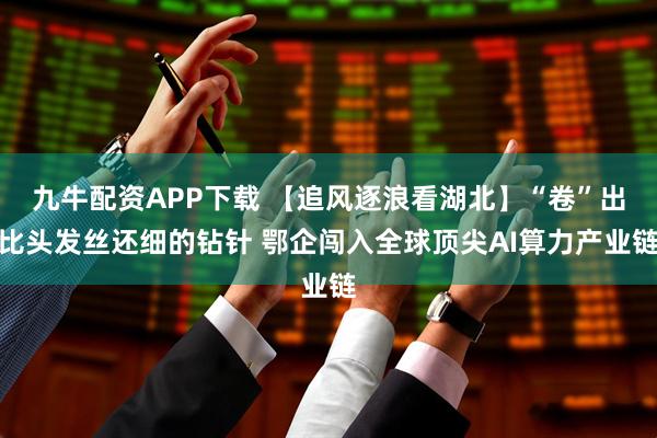 九牛配资APP下载 【追风逐浪看湖北】“卷”出比头发丝还细的钻针 鄂企闯入全球顶尖AI算力产业链